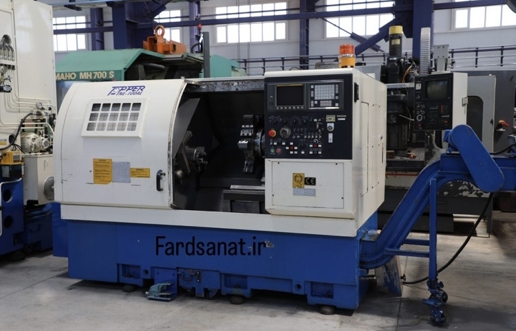  دستگاه تراش CNC TOPPER TNL-100A برند XET 