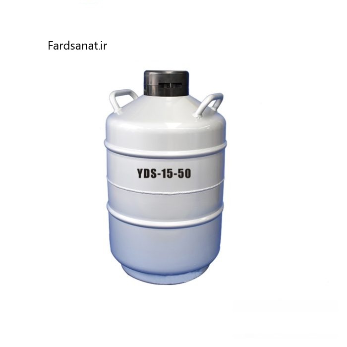 فلاسک ازت مایع 16 لیتری بیمارستانی دهانه 8 سانت دو درب 