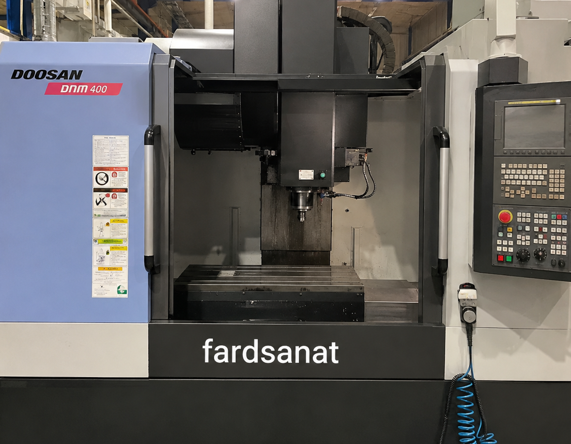 دستگاه فرز CNC عمودی دوسان Doosan DNM 400 برنده XET