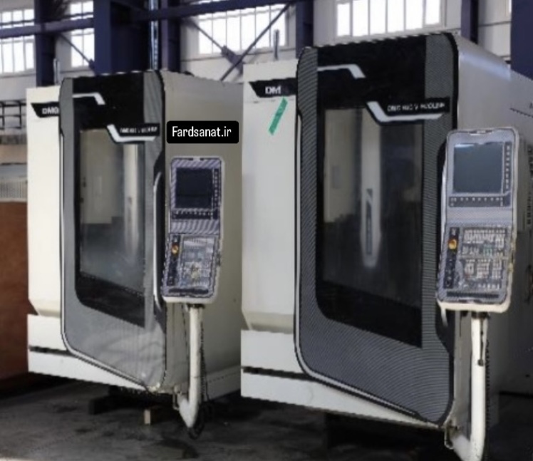 دستگاه فرز CNC دکل ماهو DMC635V برند XET