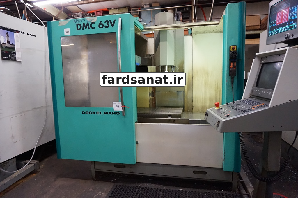  دستگاه فرز deckel maho dmc63v مدل XET 