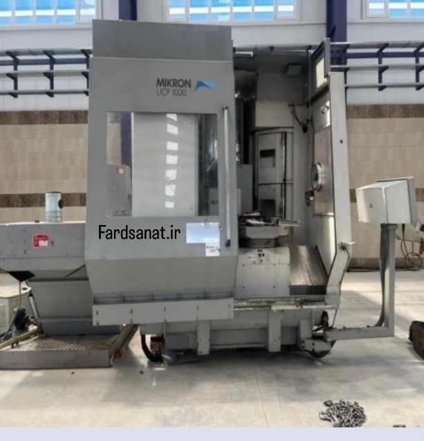 دستگاه فرز 4.5 محور میکرون Mikron UCP 1000 برند XET