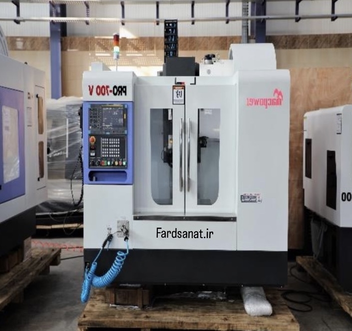 دستگاه فرز CNC Macpower Pro700V آکبند XET