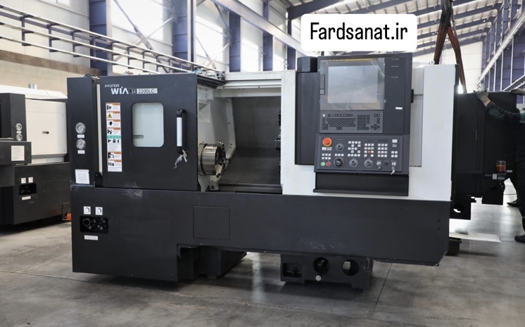 دستگاه تراش CNC Hyundai wia Se 2200 LC برند XET