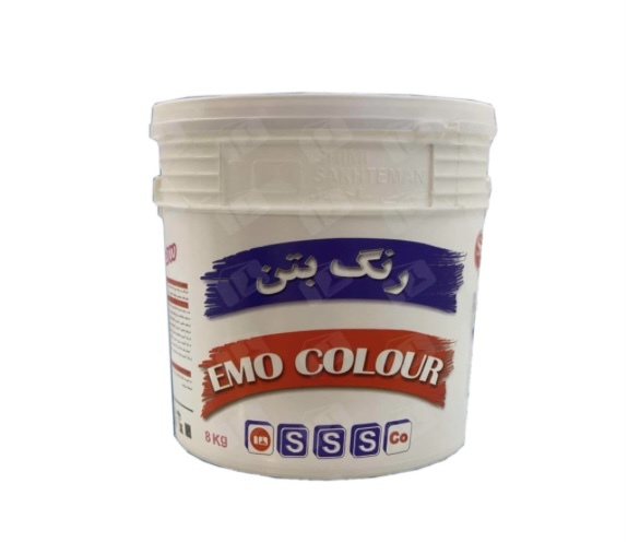 رنگ بتن اموکالر 12 کیلویی شیمی ساختمان XSHIMI