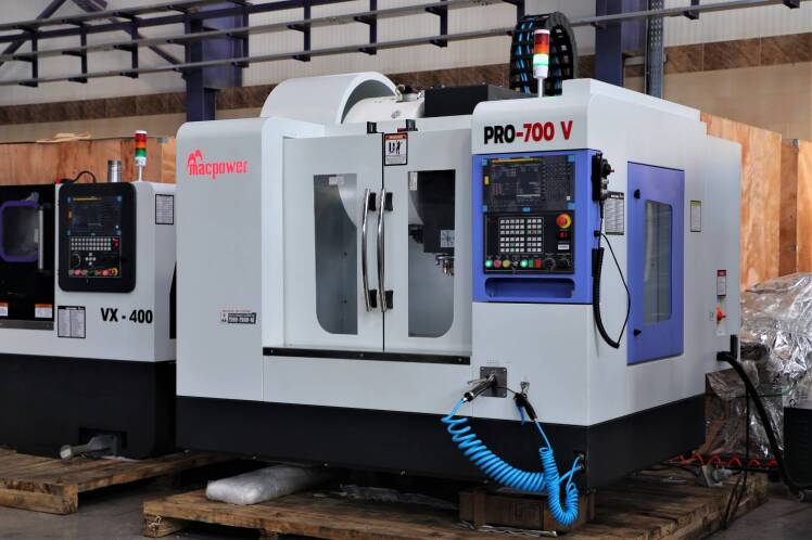 دستگاه فرز CNC Macpower Pro700V آکبند XET
