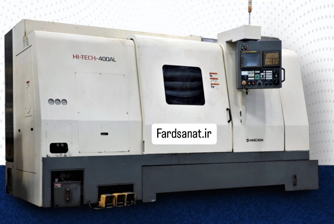  دستگاه تراش CNC hwacheon Hi-tech 400L برند XET 