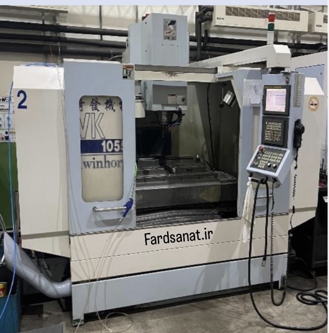 دستگاه فرز TWIN HORN VK1055 CNC برندXET