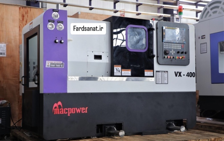 دستگاه تراش CNC Macpower VX400 برند XET