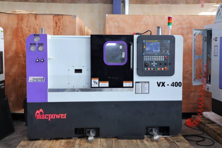 دستگاه تراش CNC Macpower VX400 آکبند XET