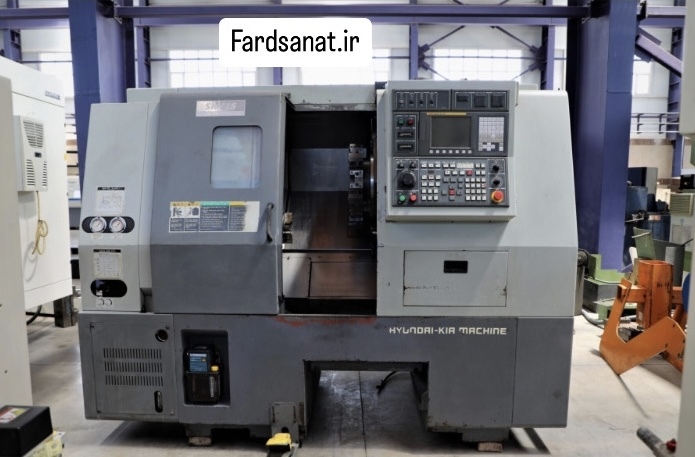 دستگاه تراش cnc HYUNDAI SKT15 برند XET