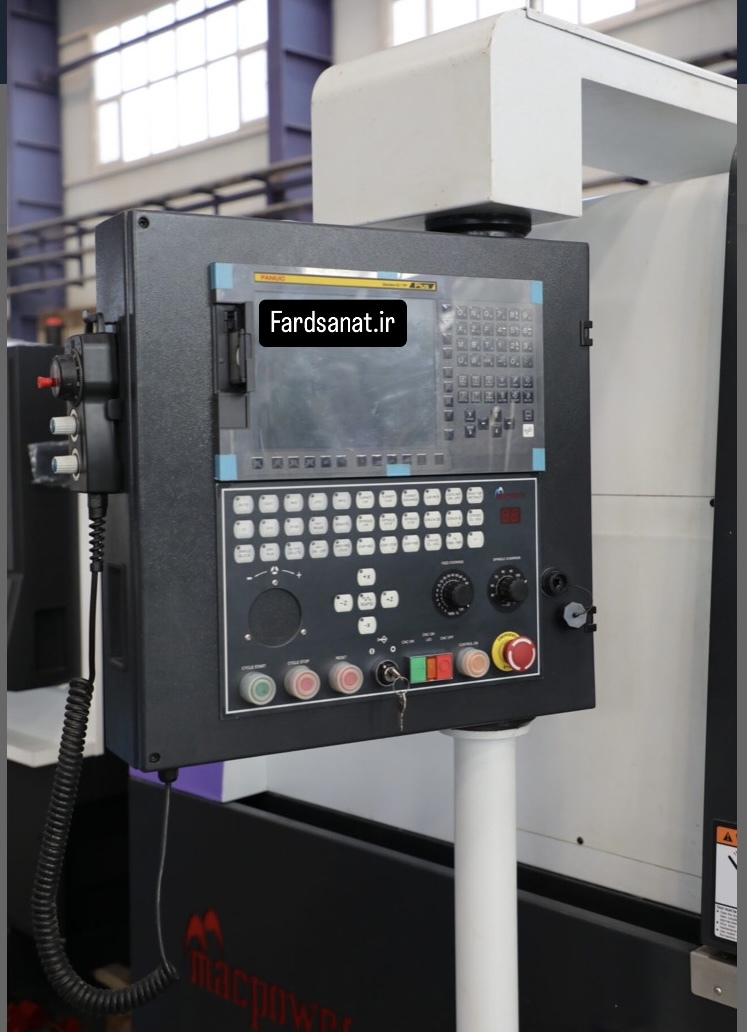  دستگاه تراش CNC Macpower Mono 1000super برند XET 