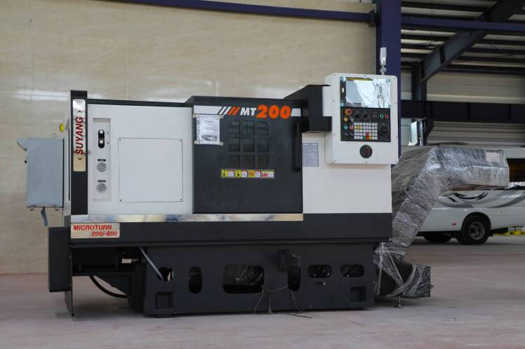 دستگاه تراش CNC Suyang microturn 200/600 آکبند XET