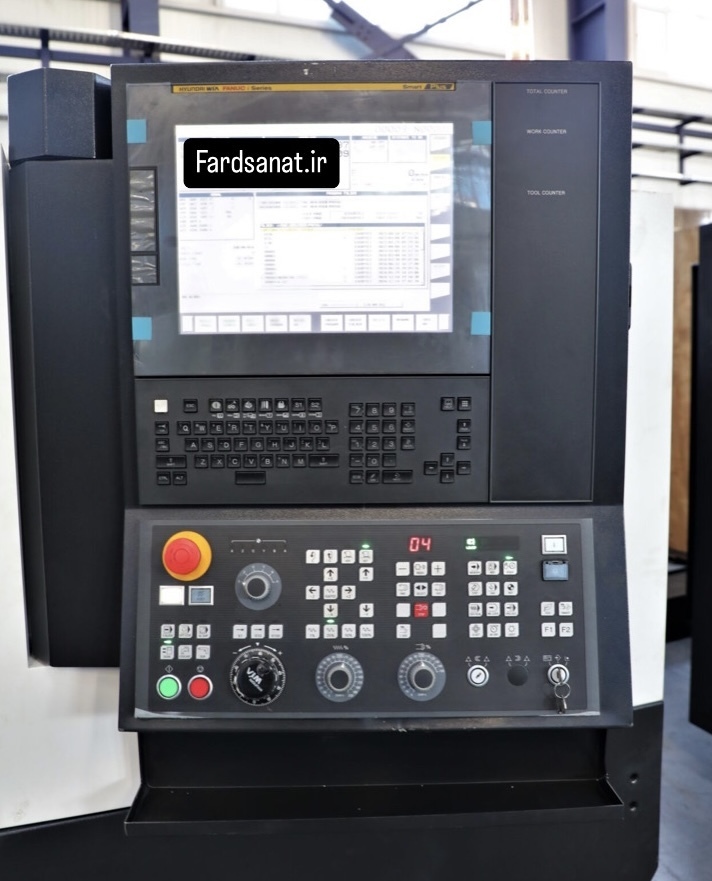  دستگاه تراش CNC Hyundai wia SE 2200 L برند XET 