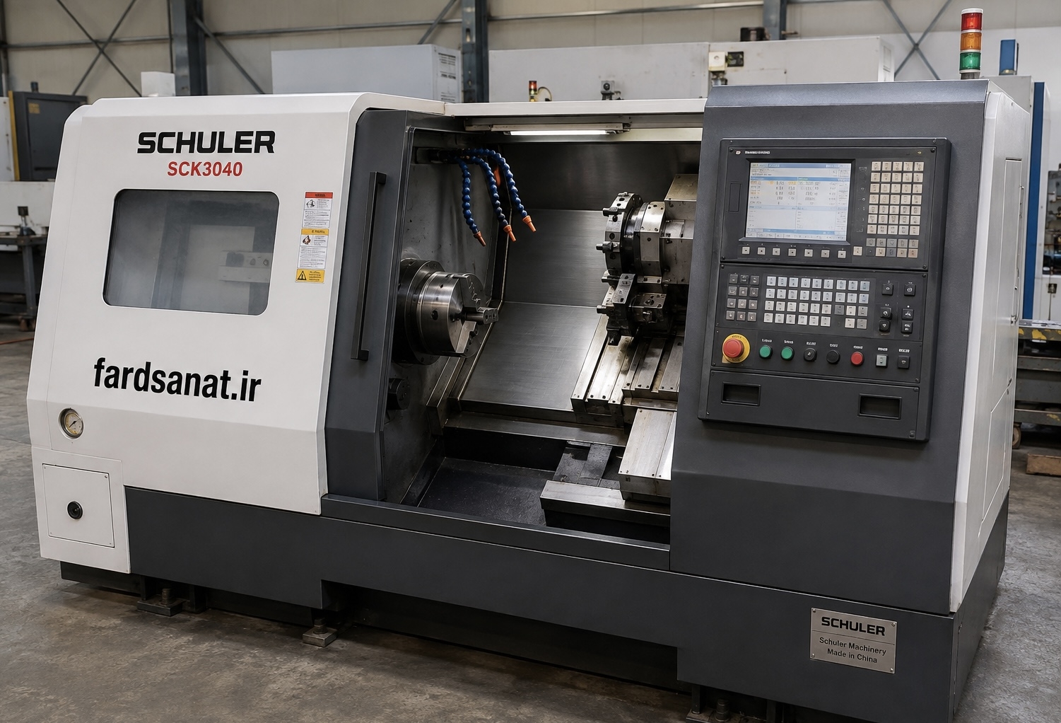  دستگاه تراش CNC SCHULER SCK3040 | شولر برند XET 