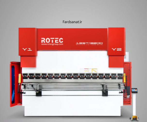  دستگاه پرس برک CNC روتک 135 تن مدل CNC Press Brake RT32135CNC 