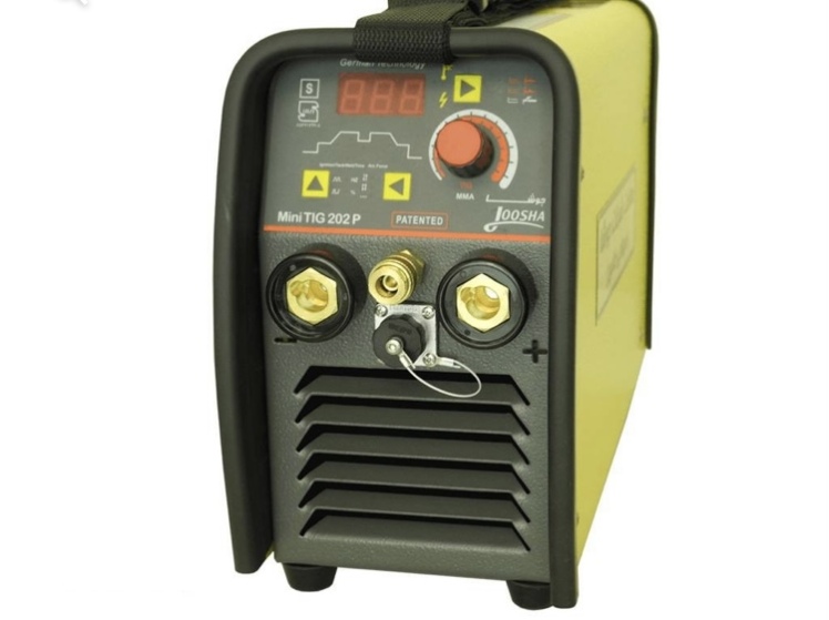 دستگاه جوش تیگ تکفاز گام الکتریک مدل mini tig 202p جوشا