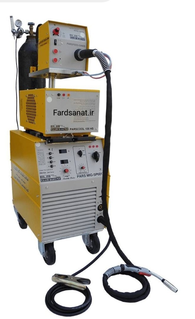 دستگاه جوش میگ 600 آمپر آب خنک | PARS MIG-SP601 | گام الکتریک