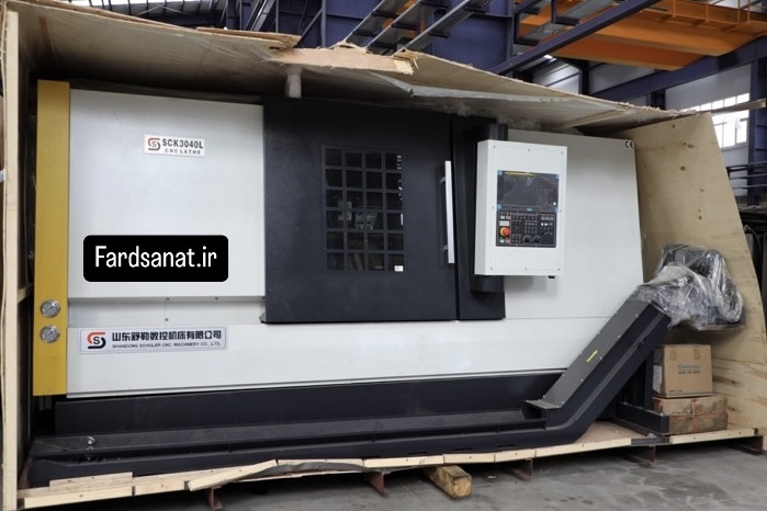  دستگاه تراش CNC شولر مدل SCK3040 L برند XET 