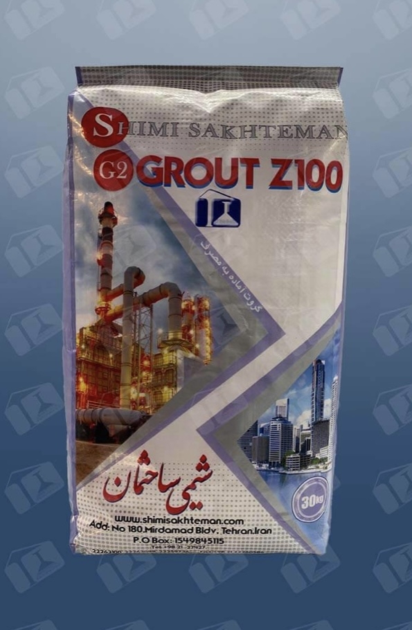  گروت Z100 شیمی ساختمان 30 کیلویی XSHIMI 