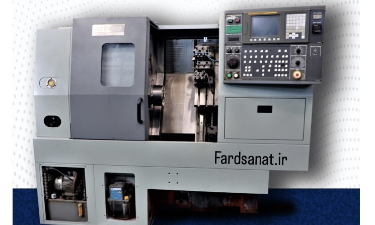 تراش CNC گنگ تایپ Hyundai Kit 450 برند XET