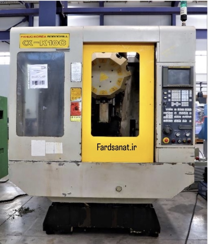  دستگاه تپینگ سنتر Fanuc Robodrill CX-K10C برند XET 