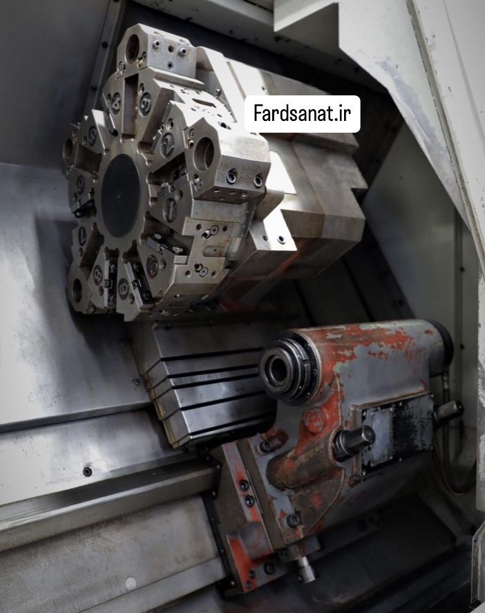  دستگاه تراشCNC HYUNDAI SKT28 برند XET 