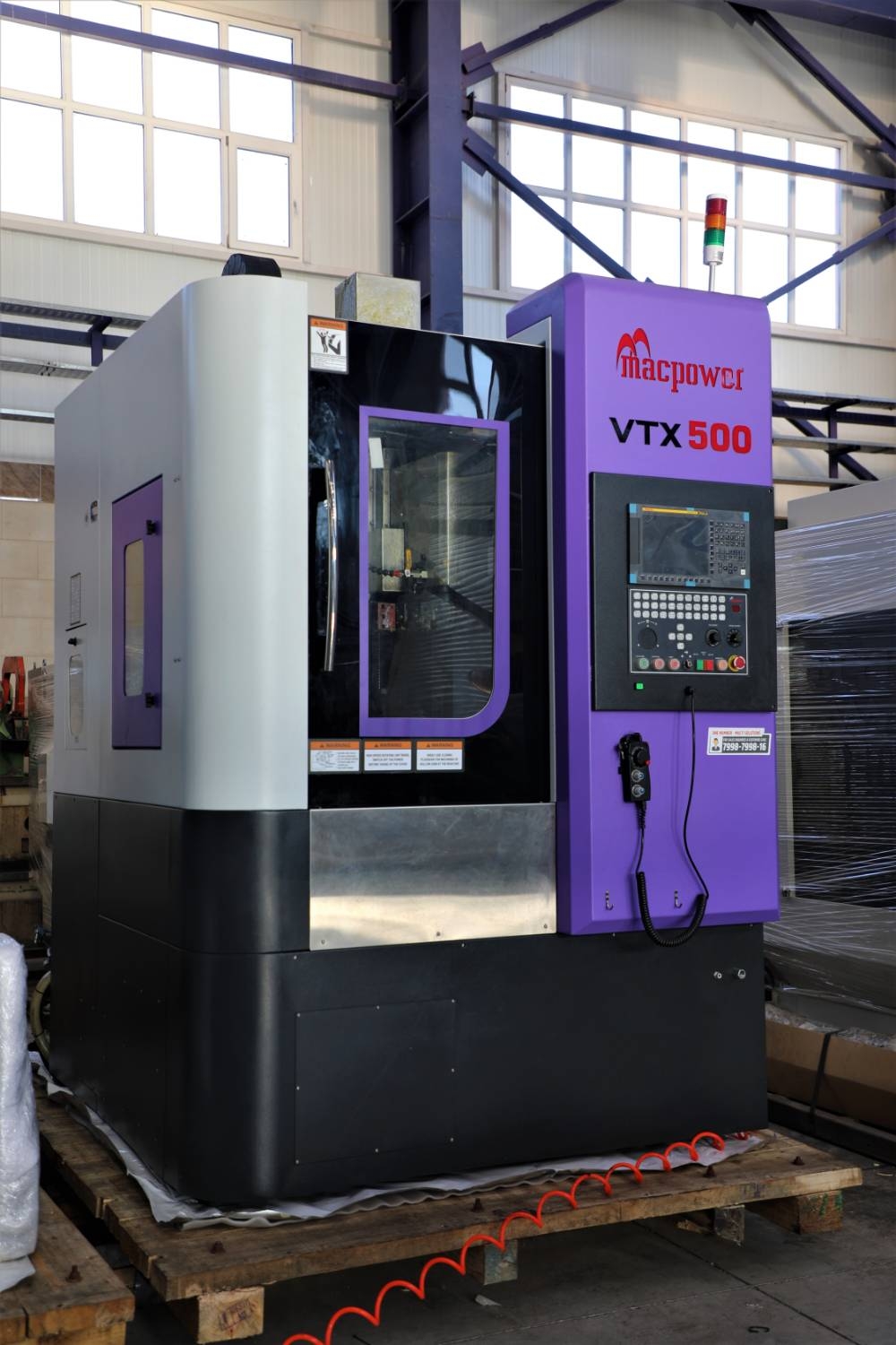  دستگاه تراش CNC Macpower VTX500 XET 