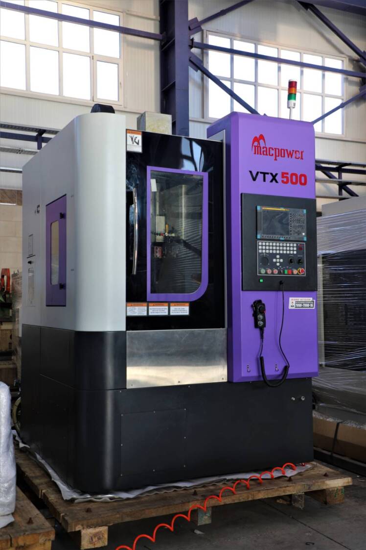 دستگاه تراش CNC Macpower VTX500 XET