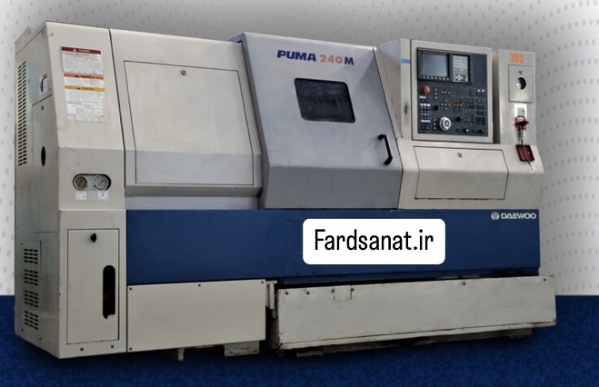 دستگاه تراش Daewoo Puma 240MB برند XET