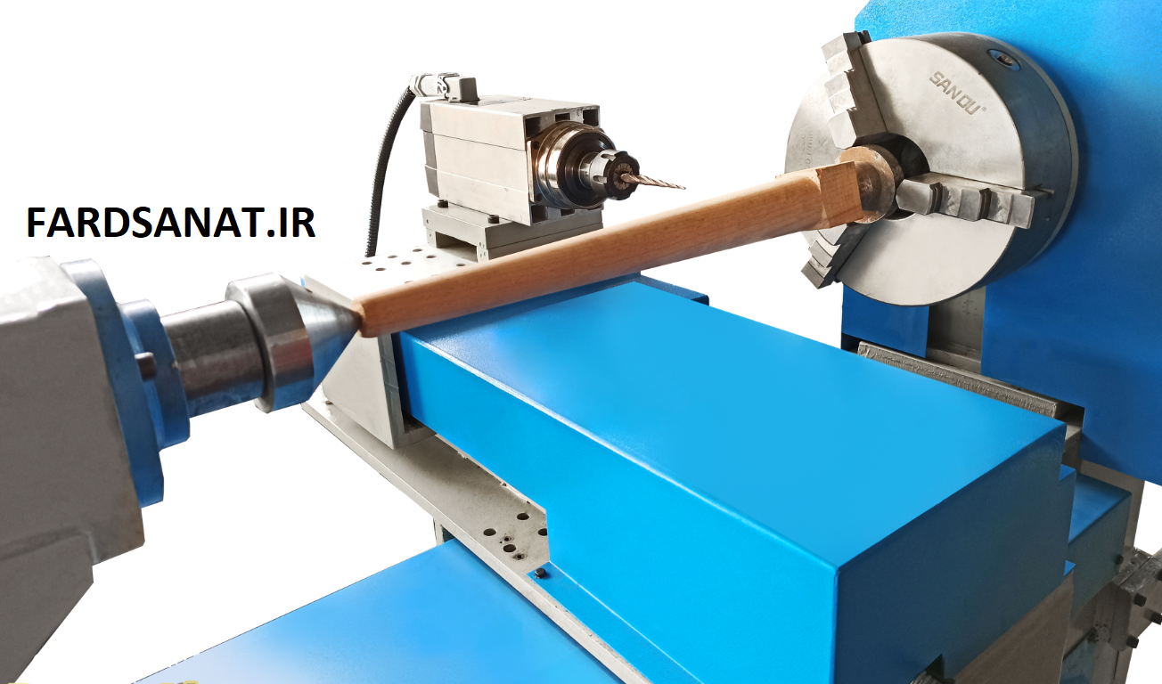  دستگاه خراطی چوب و روتاری CNC مدل XBOR کد NEG 