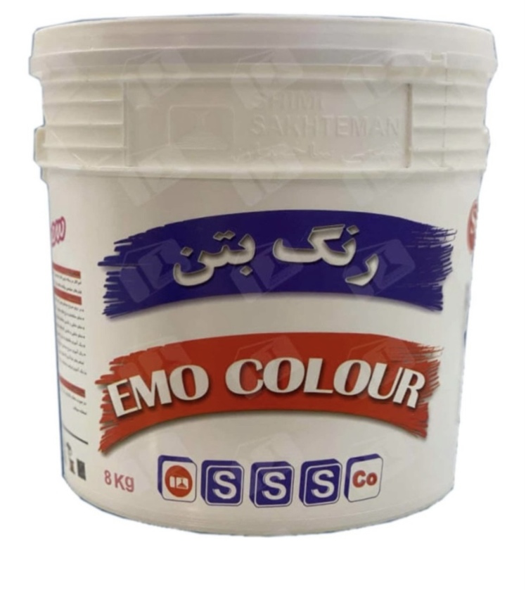 سیلراموکالر (رنگ بتن) یک کیلویی شیمی ساختمان XSHIMI