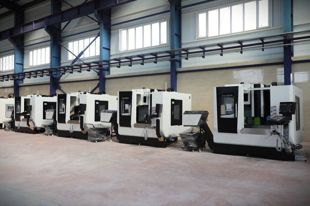  دستگاه فرز چهار محور CNC Gromax GRM-855VC آکبند XET 