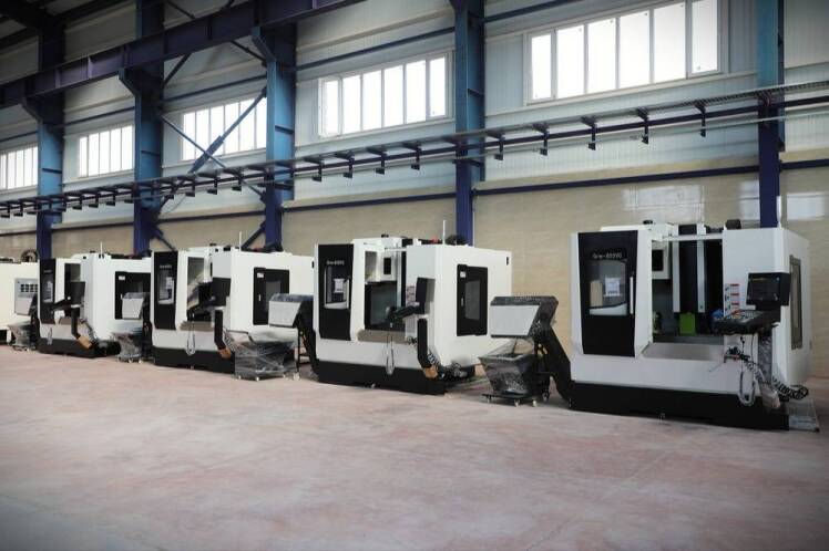 دستگاه فرز چهار محور CNC Gromax GRM-855VC آکبند XET