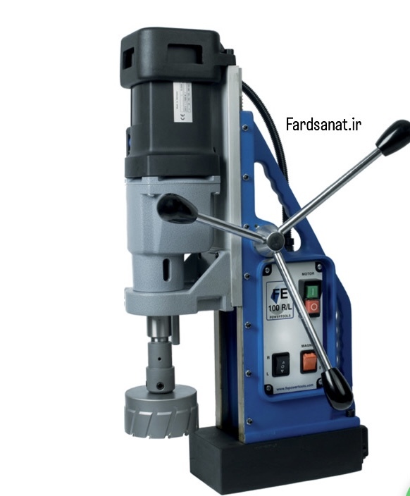 دریل مگنت با پایه گردان اف ای مدل FE 100 R/L X S