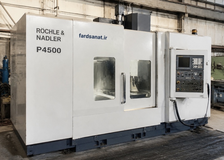 دستگاه فرز CNC ریچل اند نادلر P4500 | برندXET