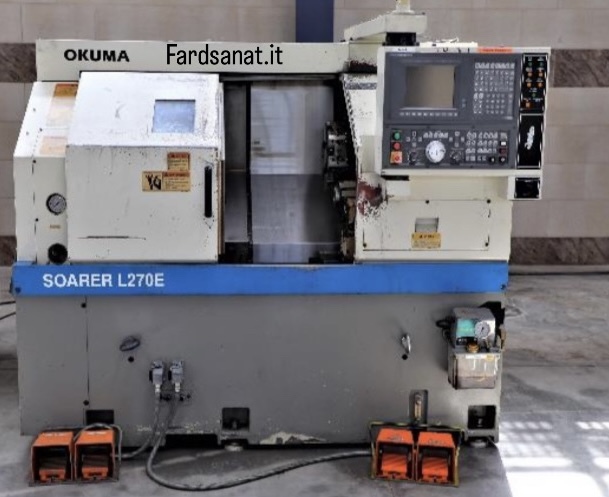 دستگاه تراش CNC اوکوما Okuma L270E کدXET