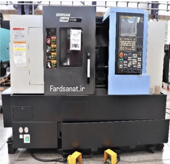 دستگاه تراش CNC Doosan Puma GT2100 کدXET