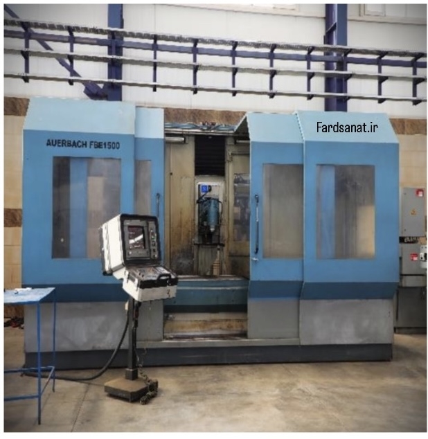  دستگاه فرز Auerbach FBE1500 CNC برند XET 
