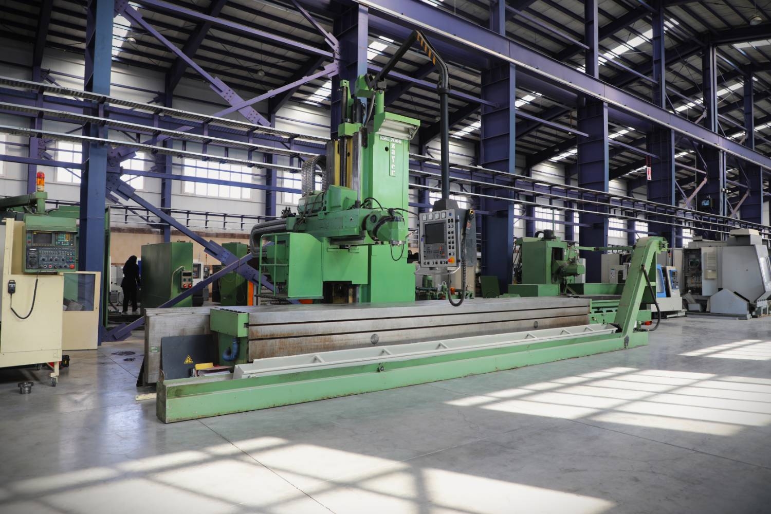  فرز CNC Zayer KMU 7000 