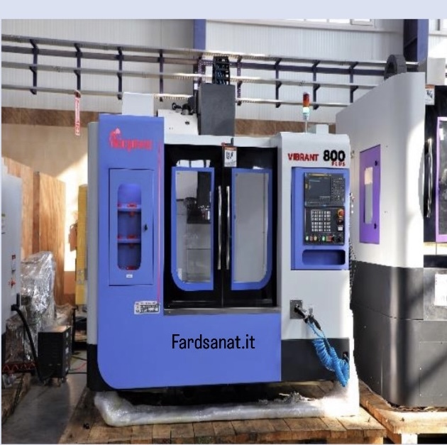 دستگاه فرز آکبند CNC Macpower VIBRANT 800 PLUS برندXET