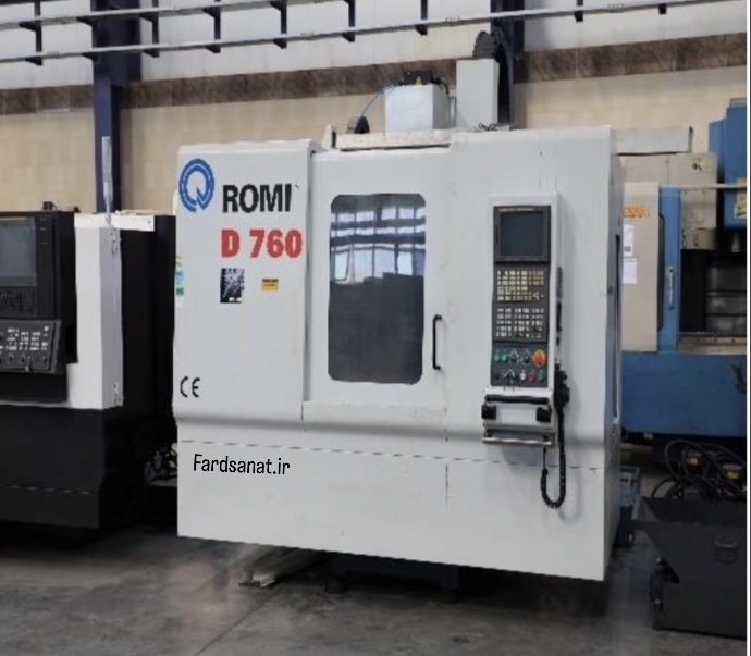 دستگاه فرز ROMI D760 CNC برند XET