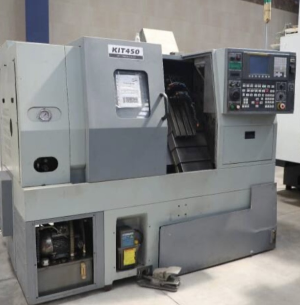 دستگاه تراش CNC گنگ تایپ Hyundai Kit 450 کدXET