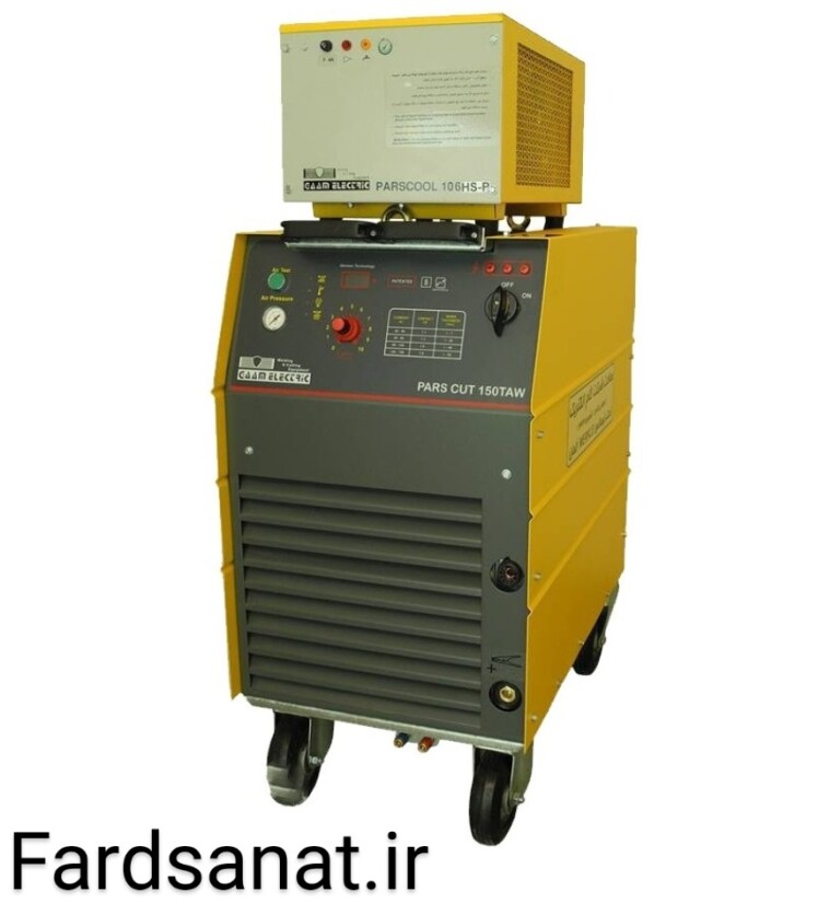 دستگاه برش پلاسما 150 آمپر CNC آب خنک | 150A Water-Cooled CNC Plasma Cutting Machine | PARS CUT 150 TAW CNC | گام الکتری