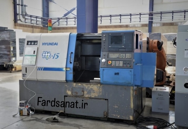 دستگاه تراش CNC Hyundai Hit-15 برند XET
