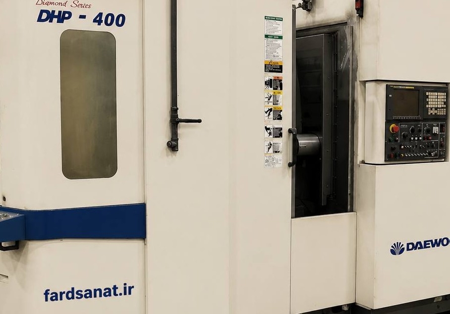 مرکز ماشینکاری CNC افقی Daewoo DHP-400 | فرز CNC برند XET 