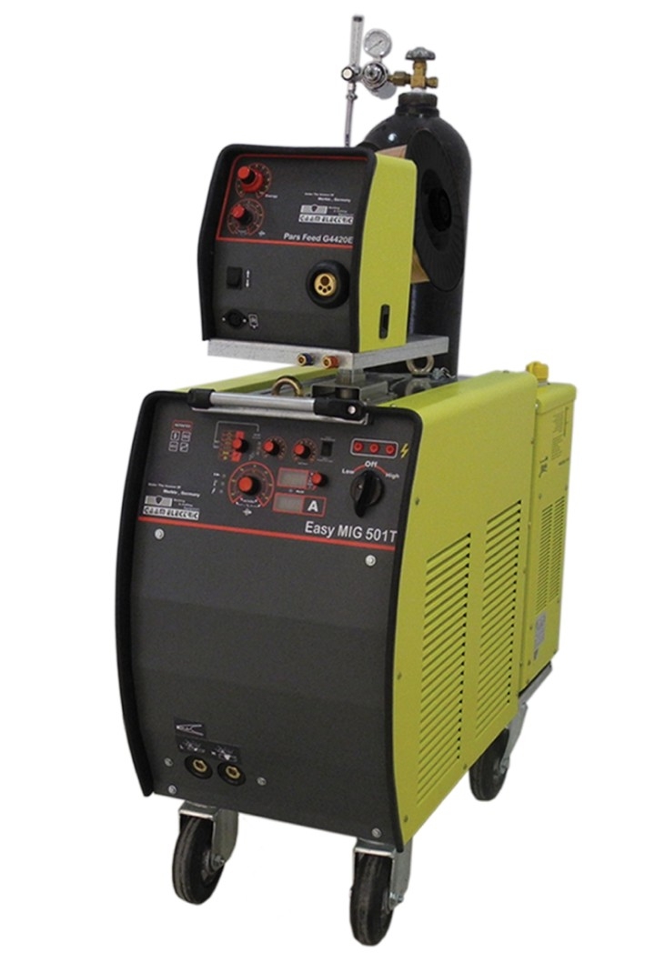 دستگاه جوش میگ 500 آمپر آب خنک | 500A Water-Cooled MIG Welding Machine | PARS EASY MIG 501T | گام الکتریک