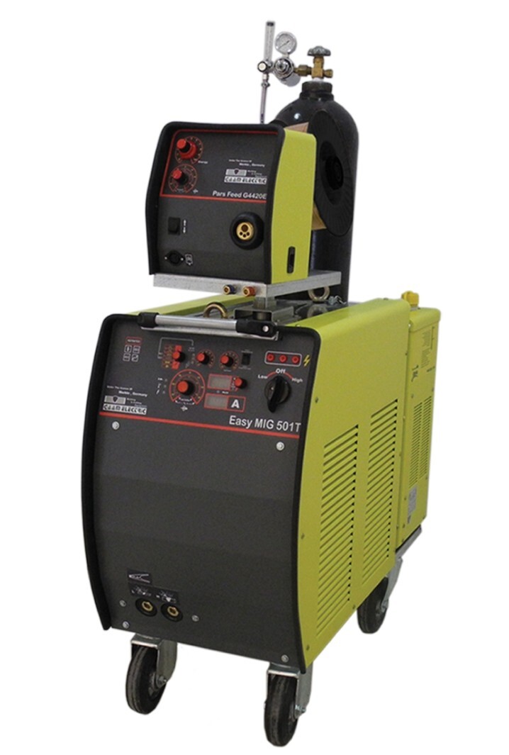 دستگاه جوش میگ 500 آمپر هوا خنک | 500A Air-Cooled MIG Welding Machine | PARS EASY MIG 501T | گام الکتریک