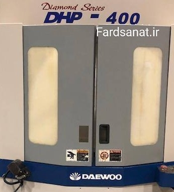  مرکز ماشینکاری CNC افقی Daewoo DHP-400 | فرز CNC برند XET 