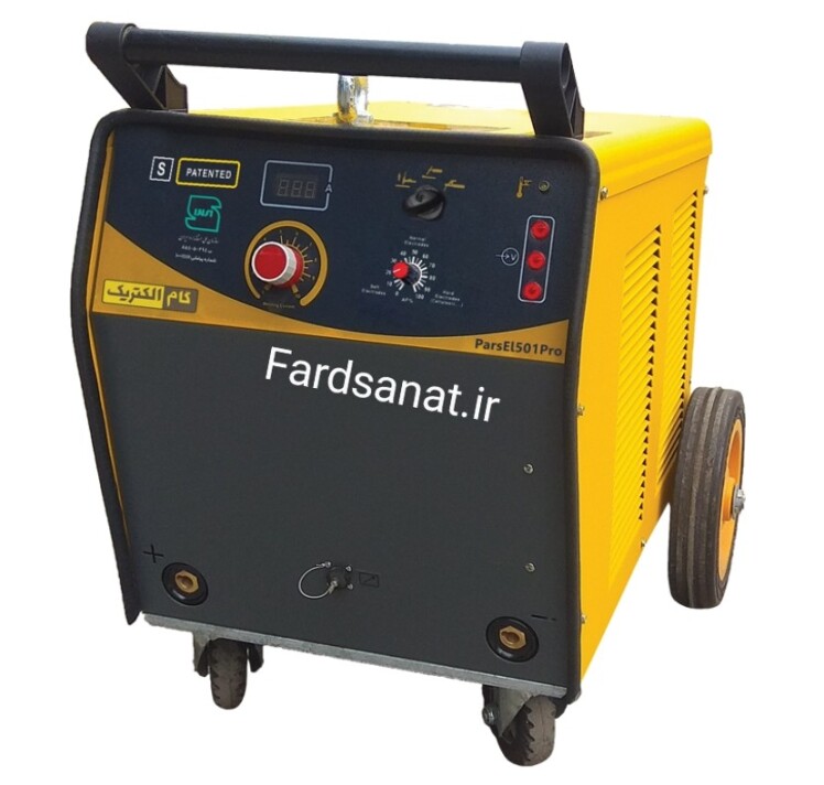 دستگاه جوش اینورتر 500 آمپر | PARS EL 501 PRO | گام الکتریک